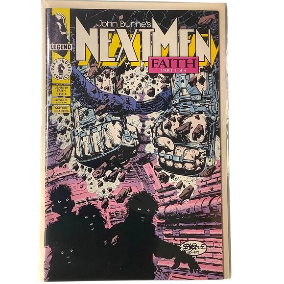 Next Men #19, Faith Part 1 of 4, October 1993, Dark Horse Comics, NM 9.4 - Picture 1 of 3